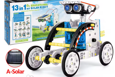 Zestawy robotów słonecznych 13 w 1 DIY